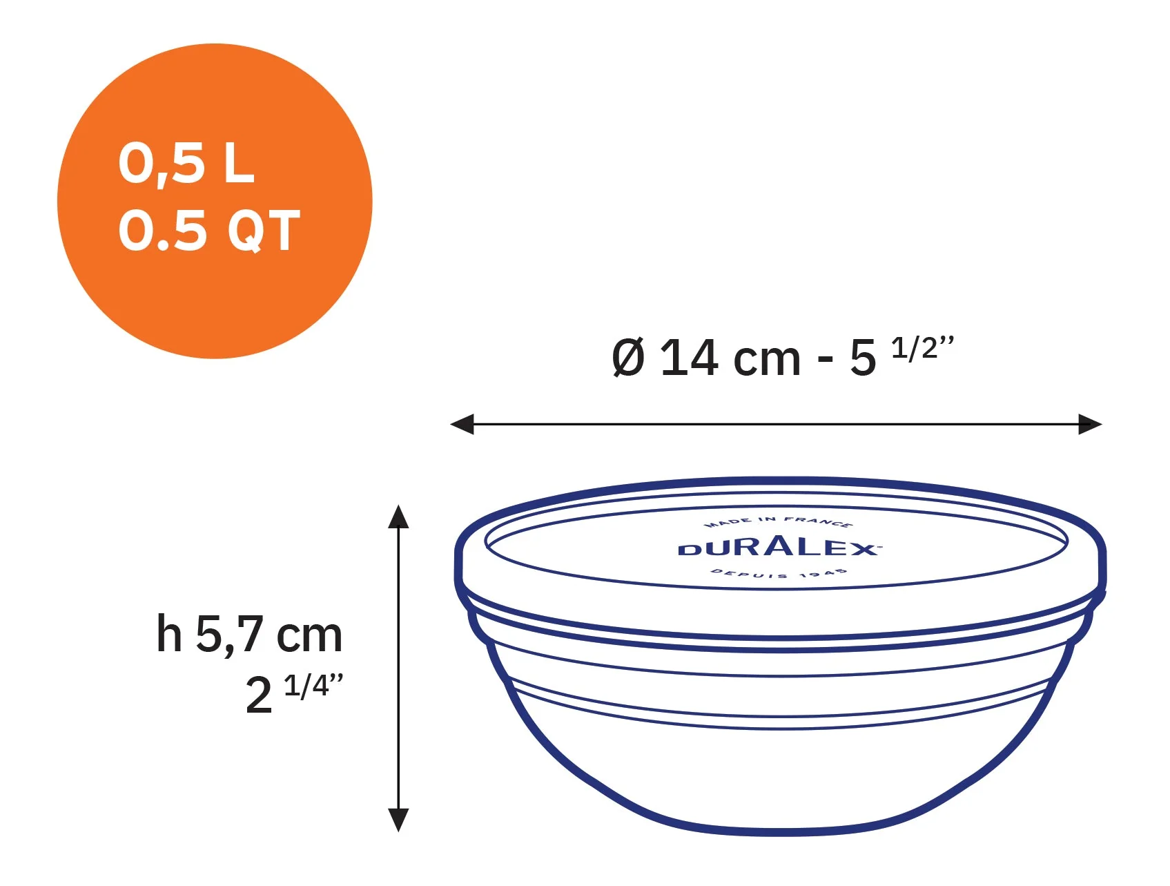 Freshbox Round Glass Bowl with Lid Sets - Final Sale - Image 5