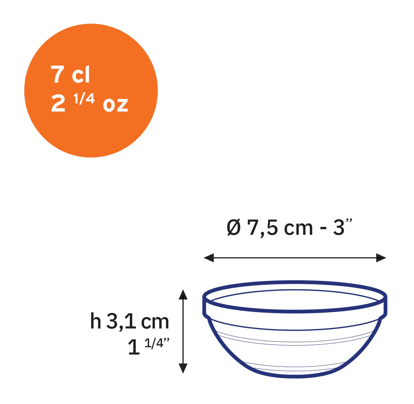 Le Gigogne® Clear Stackable Glass Bowl Set - Set of 9 - Image 5