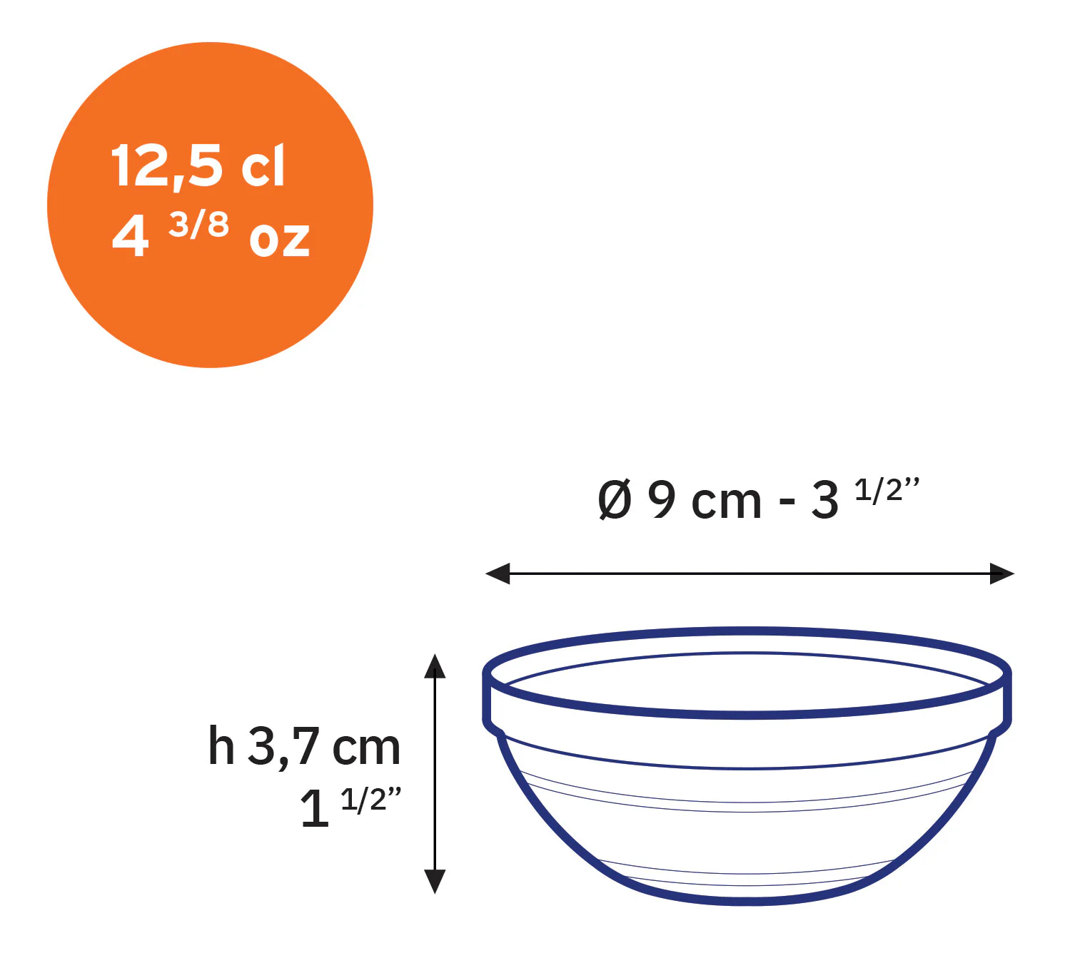 Le Gigogne® Stackable Clear Glass Bowl - Image 20
