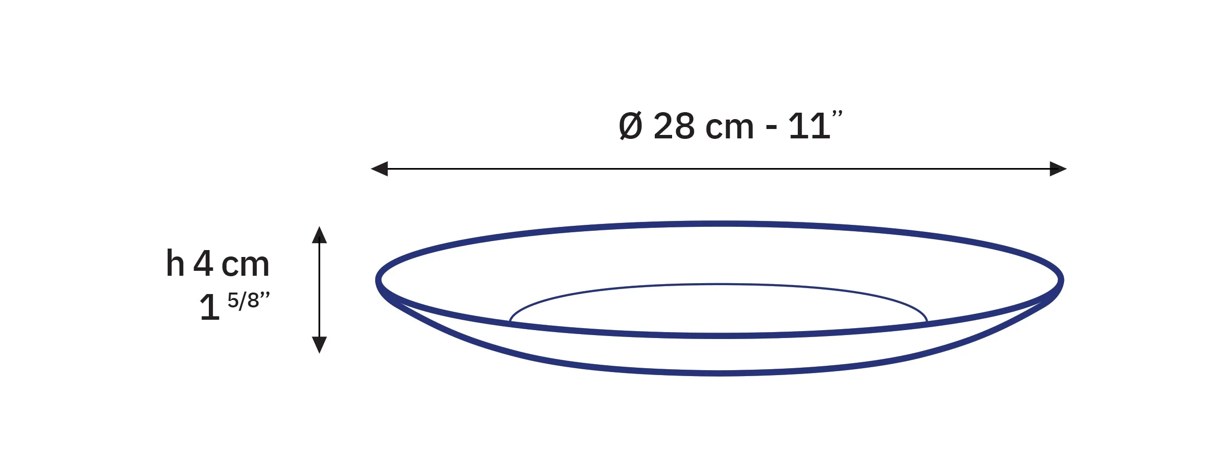 Lys Glass Dinnerware Dinner Plate - Set of 6 - Image 3