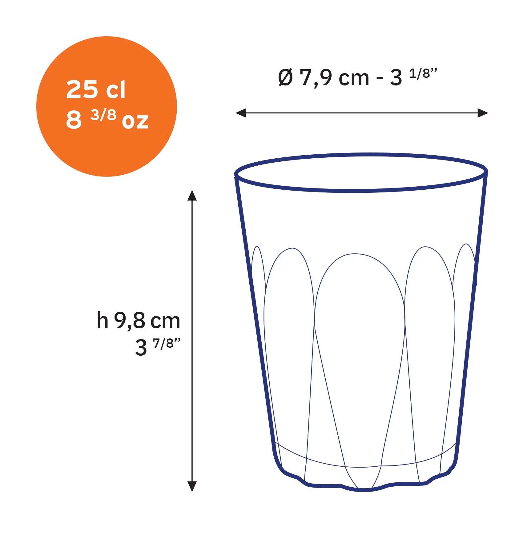 Provence Glass Tumbler - Set of 6 - Image 10