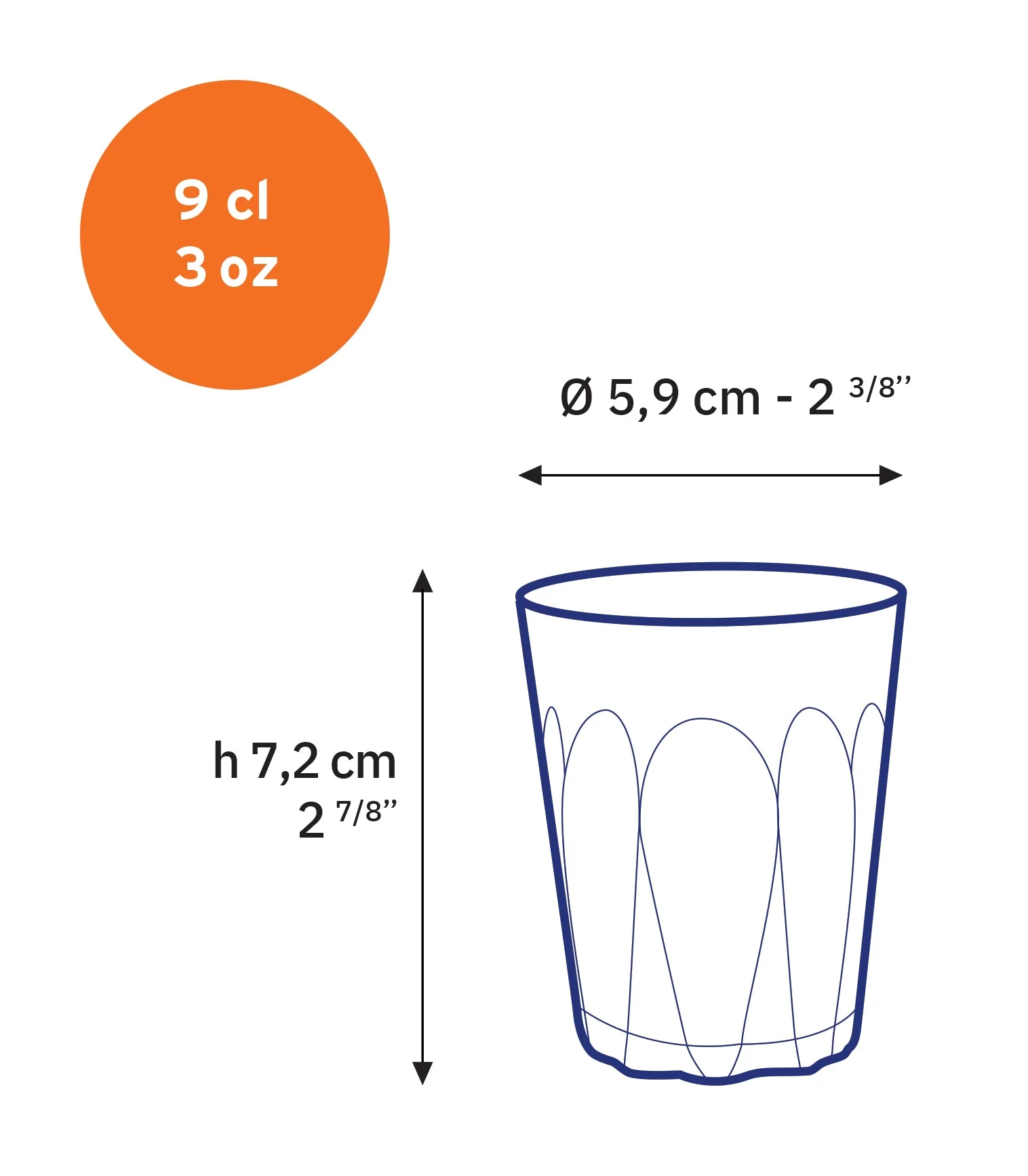 Provence Glass Tumbler - Set of 6 - Image 6